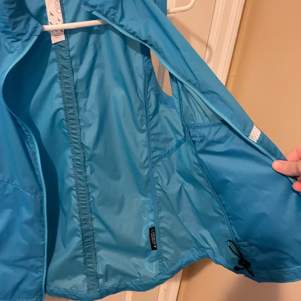 Oiselle Reflective Vigor Vest Blue - Picture 5 of 9